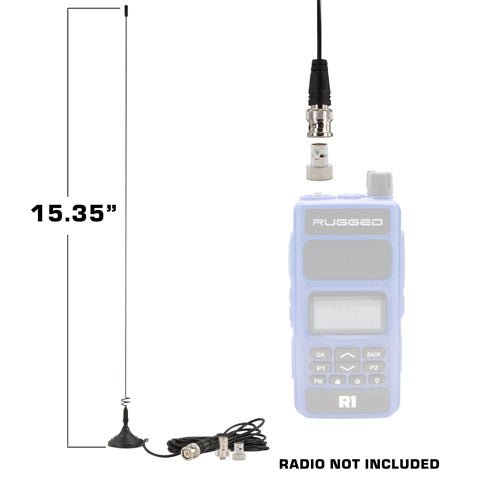 Load image into Gallery viewer, Rugged Radios Magnetic Mount Dual Band Antenna for Rugged Handheld Radios R1, RDH-X, V3, RDH-16, RH-5R
