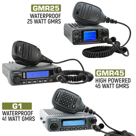 Rugged Radios Mercedes Sprinter Van Two-Way GMRS Mobile Radio Kit
