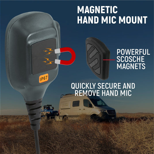 Rugged Radios Mercedes Sprinter Van Two-Way GMRS Mobile Radio Kit