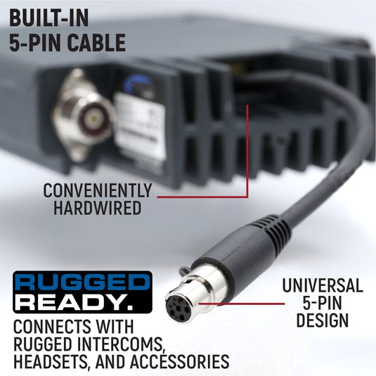 Rugged Radios Mercedes Sprinter Van Two-Way GMRS Mobile Radio Kit
