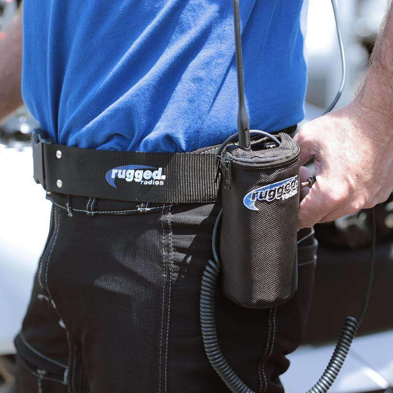 Load image into Gallery viewer, Rugged Radios Communications Belt / Bag Combo for Moto &amp; Circle Track Racing
