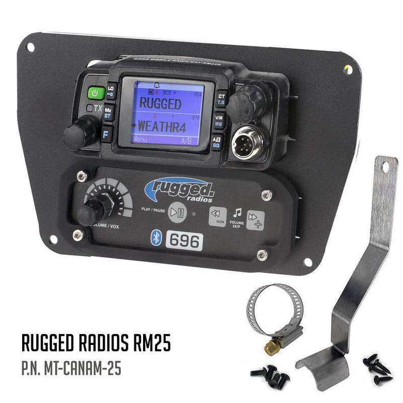 Load image into Gallery viewer, Rugged Radios Can-Am Commander Intercom and Radio Mount
