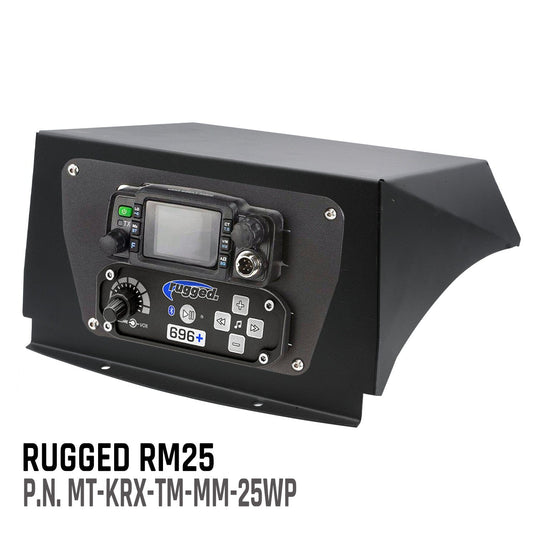Rugged Radios Top Mount Kit for Kawasaki KRX