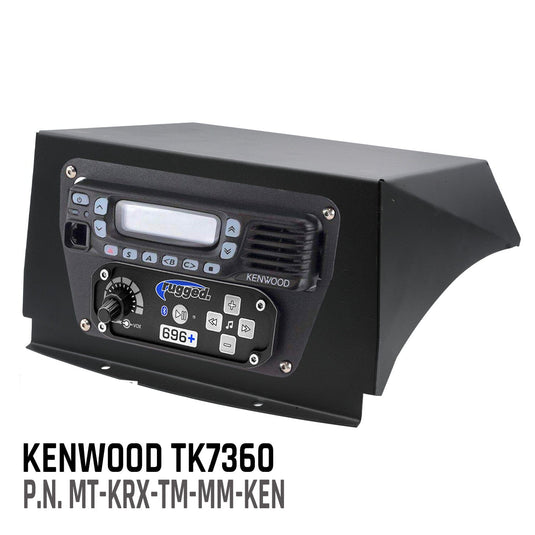 Rugged Radios Top Mount Kit for Kawasaki KRX