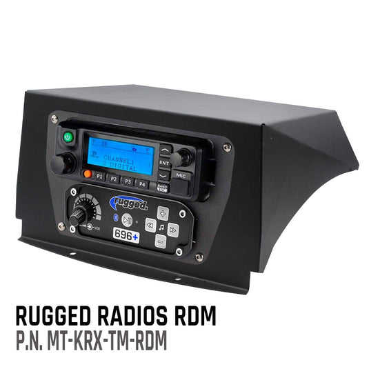 Rugged Radios Top Mount Kit for Kawasaki KRX