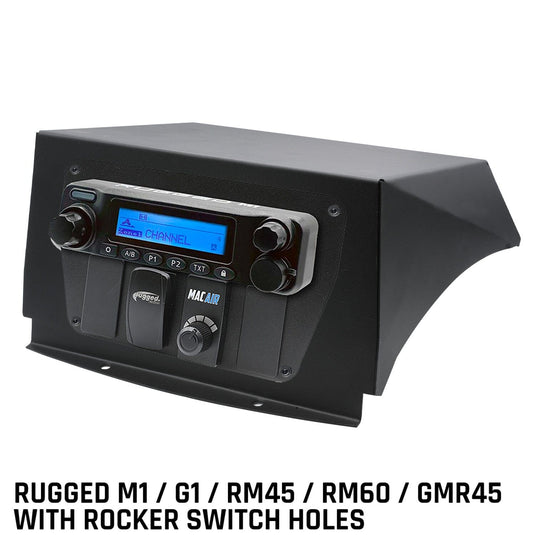 Rugged Radios Top Mount Kit for Kawasaki KRX