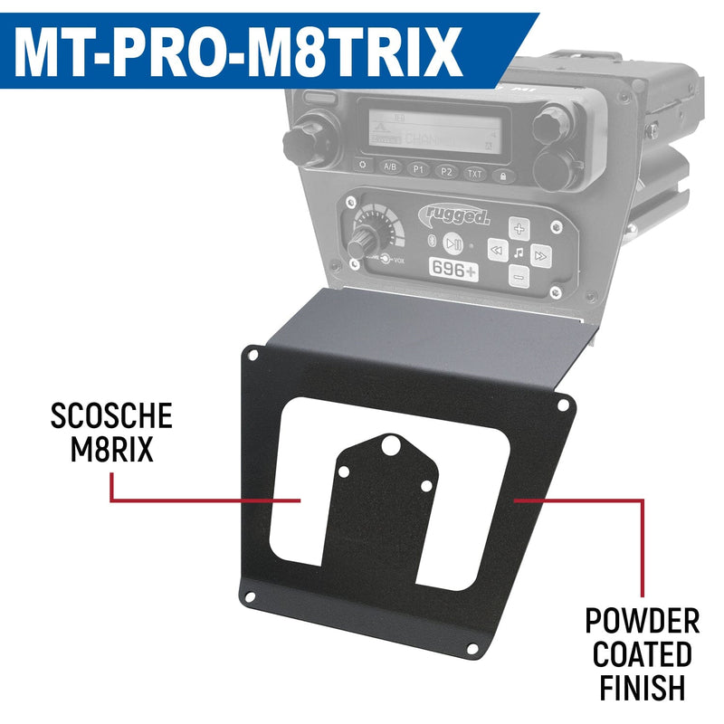Load image into Gallery viewer, Rugged Radios Lower Accessory Panel for Polaris Polaris RZR PRO XP, RZR Turbo R, and RZR PRO R Dash Mount Radio and Intercom
