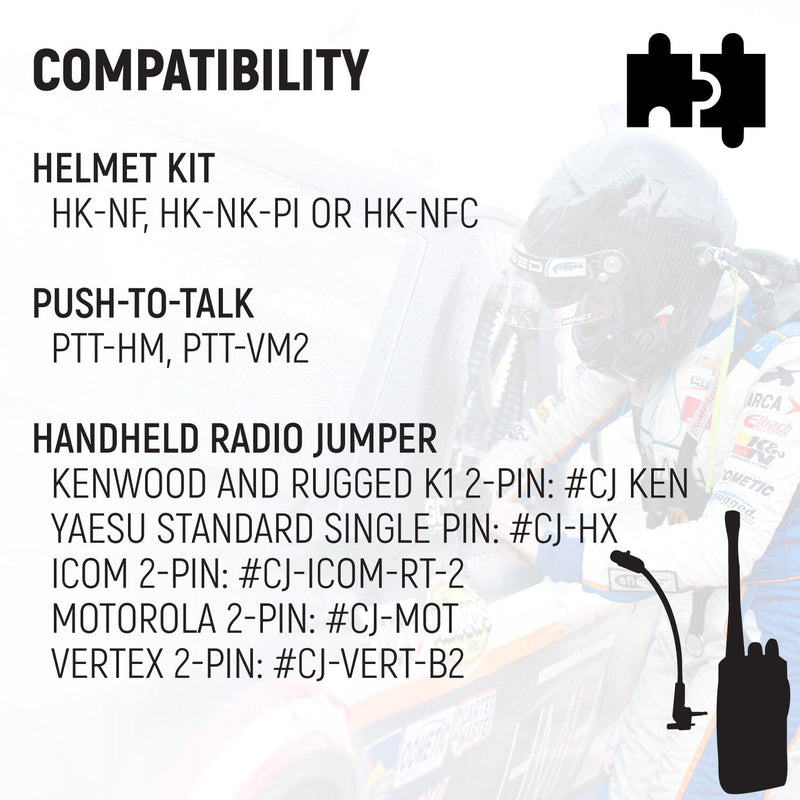 Load image into Gallery viewer, Rugged Radios NASCAR 3-Conductor 3C Circle Track Road Race Car Harness
