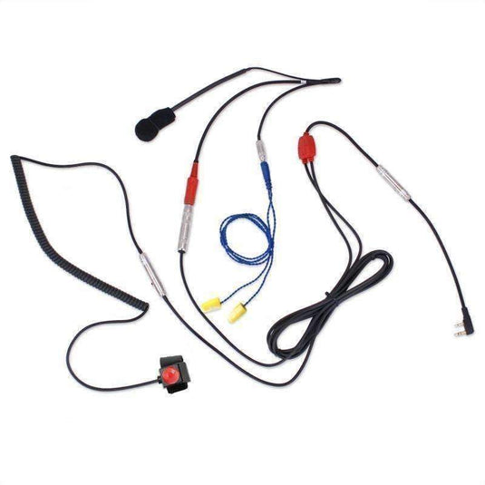 Rugged Radios NASCAR 3C Driver Communication Kit for Rugged or Kenwood Radios