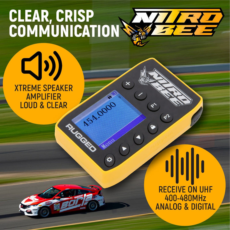 Load image into Gallery viewer, Rugged Radios Nitro Bee Xtreme UHF Race Receiver
