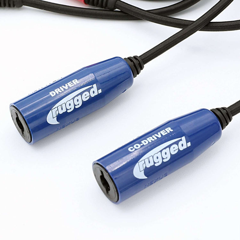 Load image into Gallery viewer, Rugged Radios OFFROAD 12' RACE SERIES Straight Cable to Intercom Driver and Co-Driver
