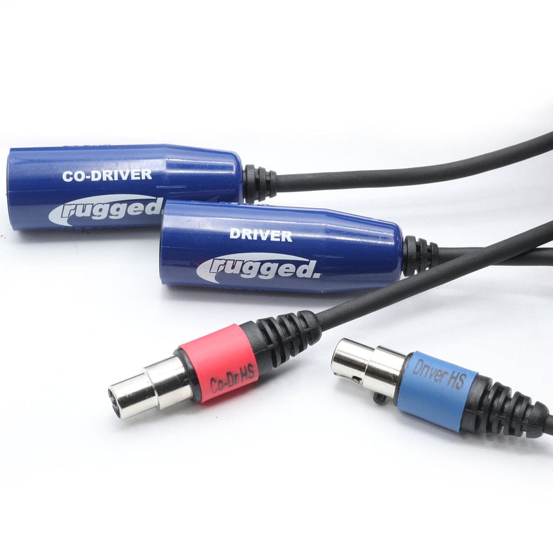 Load image into Gallery viewer, Rugged Radios OFFROAD Driver and Co-Driver Intercom Cable Bundle
