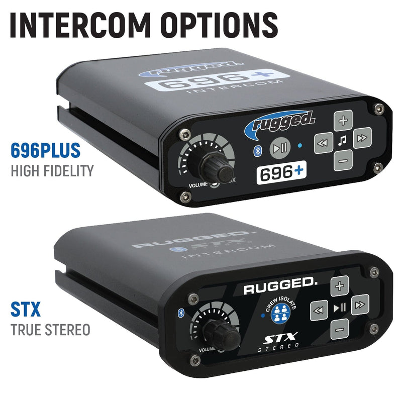 Load image into Gallery viewer, Rugged Radios Polaris General Complete Communication Kit with Bluetooth Intercom and 2-Way Radio
