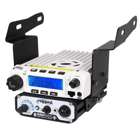 Rugged Radios Polaris RZR 570, 800, 900 Mount for M1 / G1 / RM60 / GMR45 Radio and Rugged Intercom