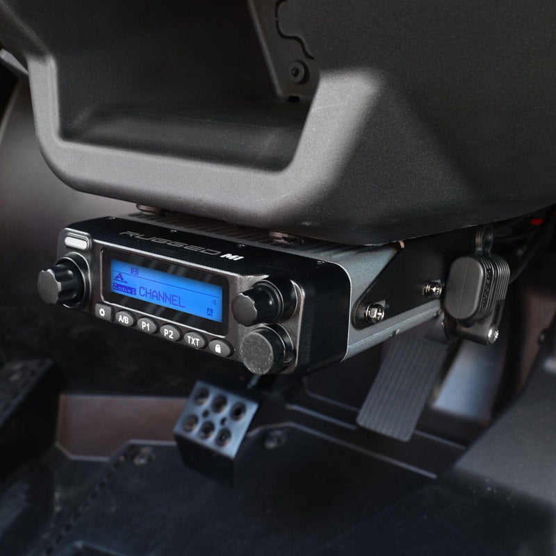 Load image into Gallery viewer, Rugged Radios Polaris RZR XP Complete Communication Kit with Rocker Switch Bluetooth Intercom and 2-Way Radio
