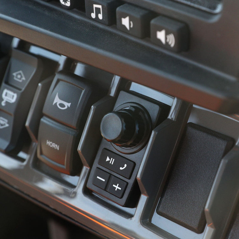 Load image into Gallery viewer, Rugged Radios Polaris RZR XP Complete Communication Kit with Rocker Switch Bluetooth Intercom and 2-Way Radio
