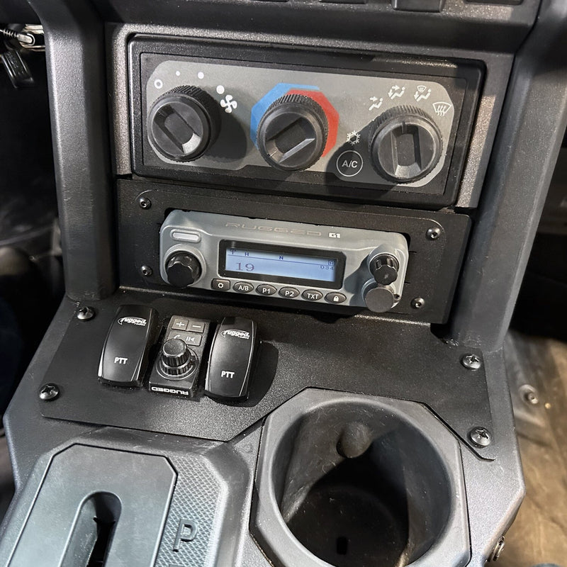 Load image into Gallery viewer, Rugged Radios Polaris Xpedition - Radio and Remote Head Intercom Mount Kit
