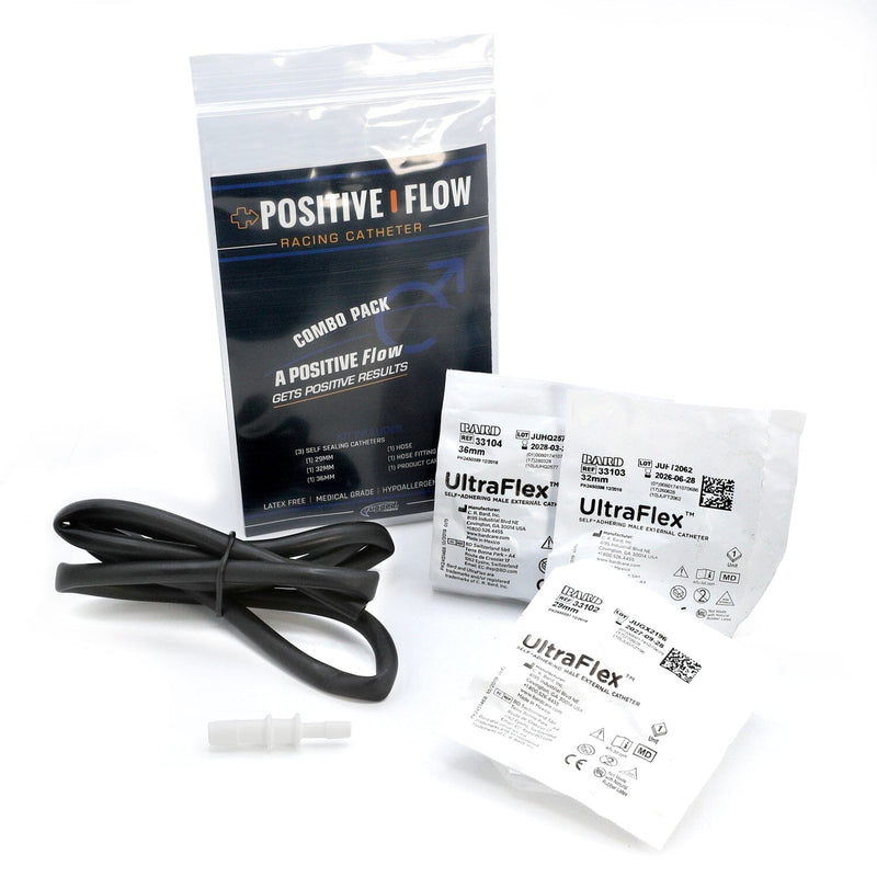 Load image into Gallery viewer, Rugged Radios Positive Flow Men's Racing Catheter - Combo Pack
