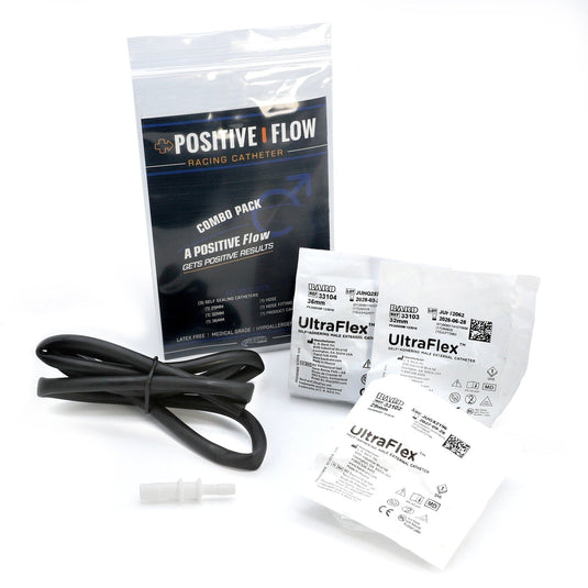 Rugged Radios Positive Flow Men's Racing Catheter - Combo Pack