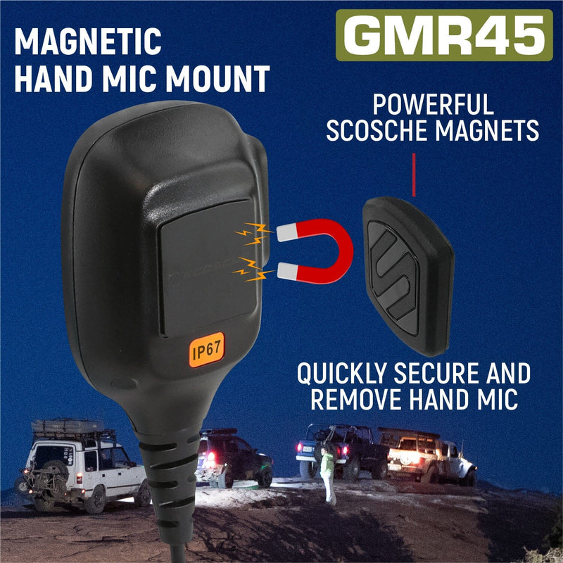 Load image into Gallery viewer, Rugged Radios Radio Kit - GMR45 High Power GMRS Band Mobile Radio with Antenna
