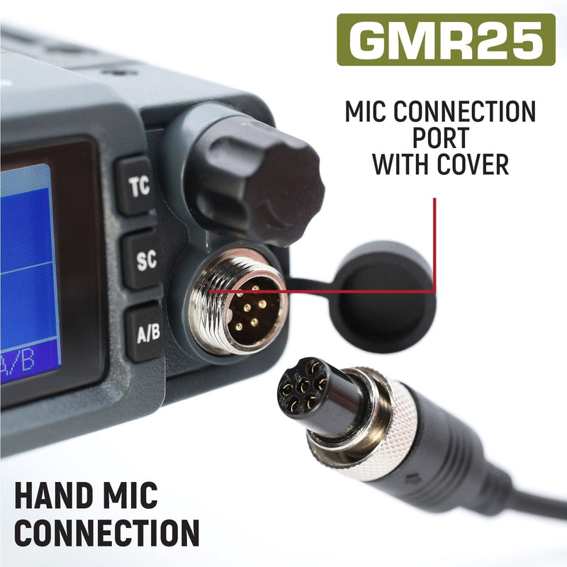 Load image into Gallery viewer, Rugged Radios Radio Kit Lite - GMR25 Waterproof GMRS Mobile Radio with Stealth Antenna
