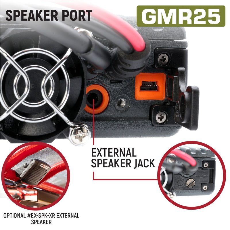 Load image into Gallery viewer, Rugged Radios Radio Kit Lite - GMR25 Waterproof GMRS Mobile Radio with Stealth Antenna
