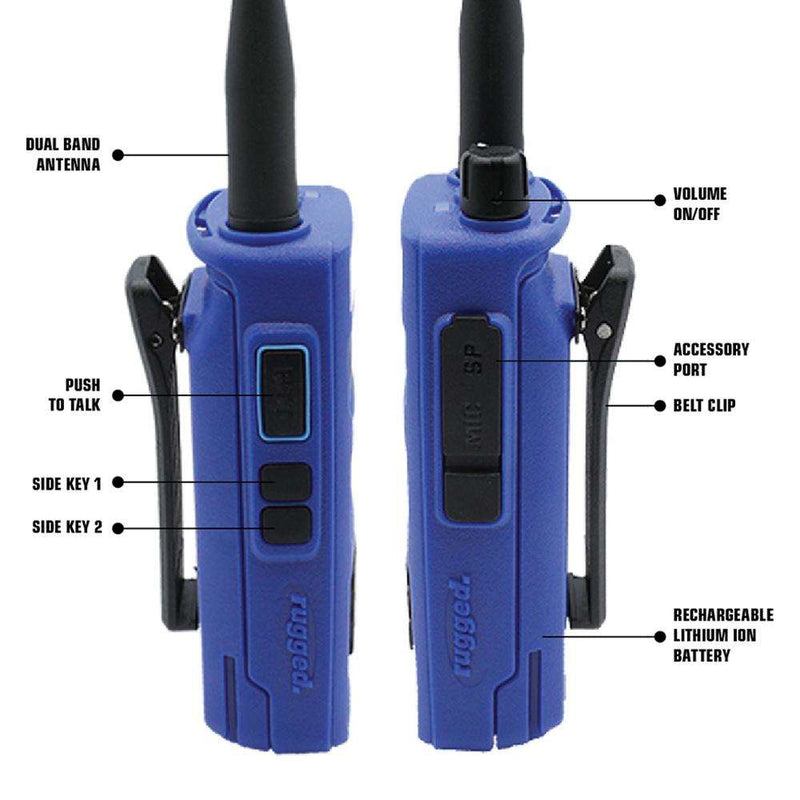 Load image into Gallery viewer, Rugged Radios Radio Kit - R1 Business Band Digital Analog Handheld

