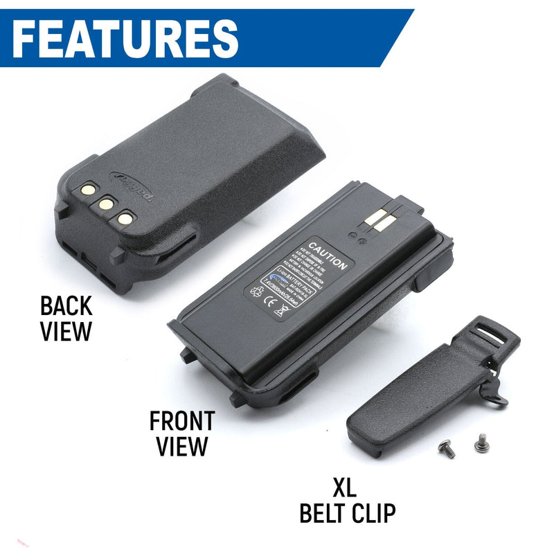 Load image into Gallery viewer, Rugged Radios RDH-16 Handheld Radio High Capacity Battery
