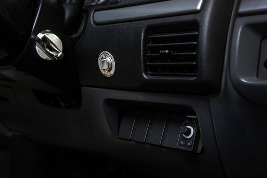 Rugged Radios Rocker Switch Panel for OBS Ford Bronco, F150, and F250 Lower Dash
