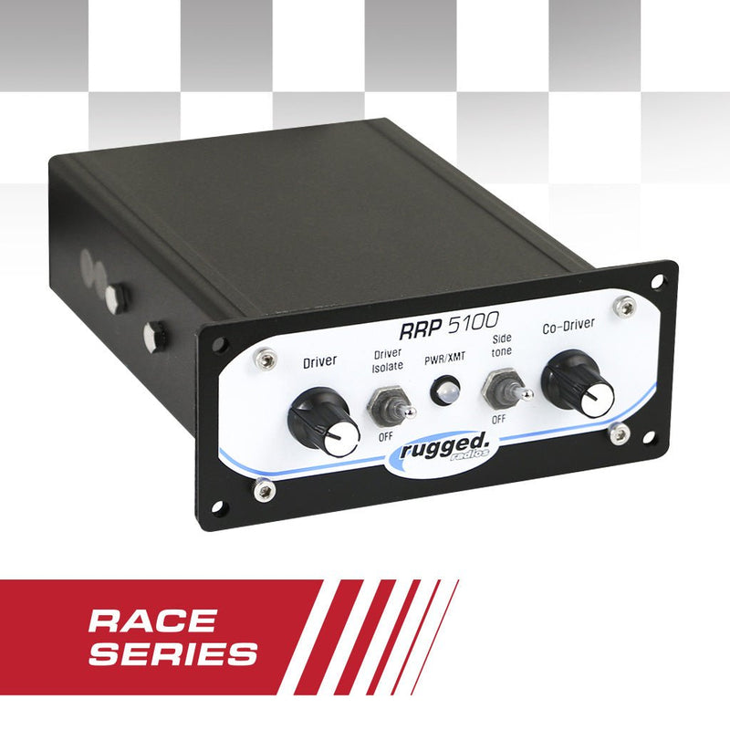 Load image into Gallery viewer, Rugged Radios RRP5100 PRO Race Series Panel Mount 2 Person Intercom
