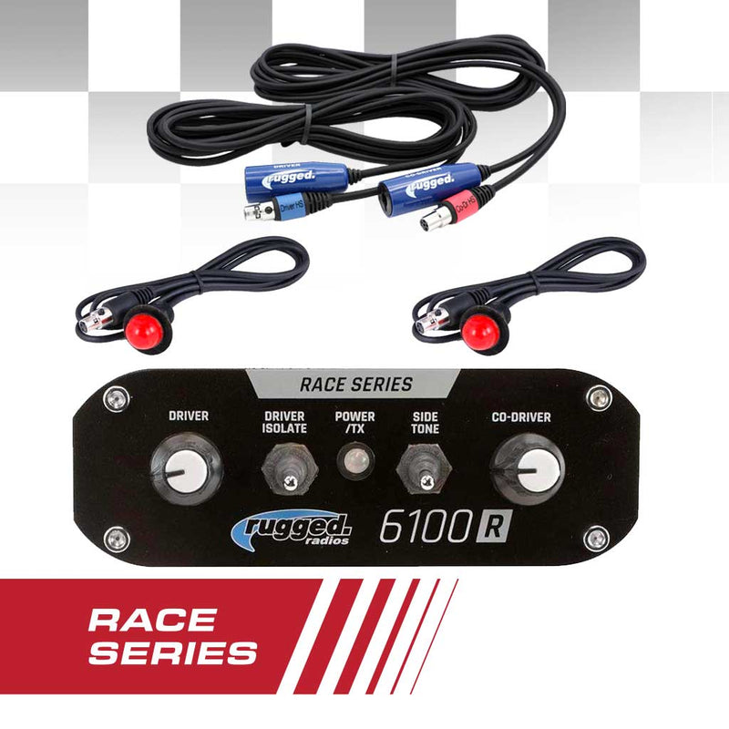 Load image into Gallery viewer, Rugged Radios RRP6100 2 Person Race Intercom Kit
