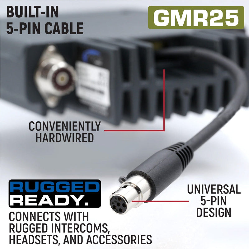 Load image into Gallery viewer, Rugged Radios Rugged GMR25 Waterproof GMRS Mobile Radio
