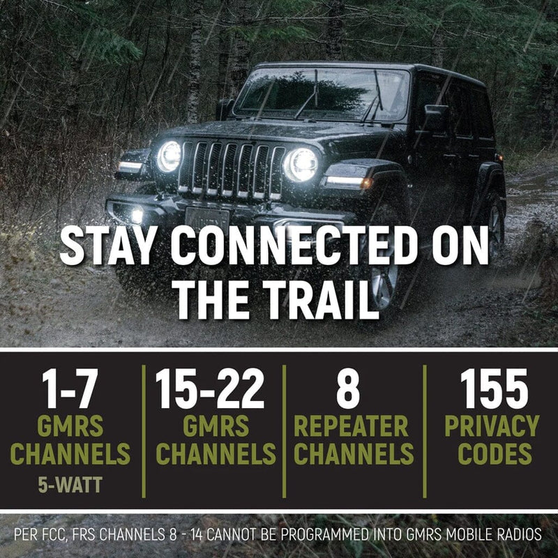 Load image into Gallery viewer, Rugged Radios Rugged GMR45 High Power GMRS Mobile Radio
