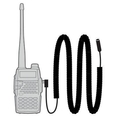 Load image into Gallery viewer, Rugged Radios Select Handheld Radios Coil Cord
