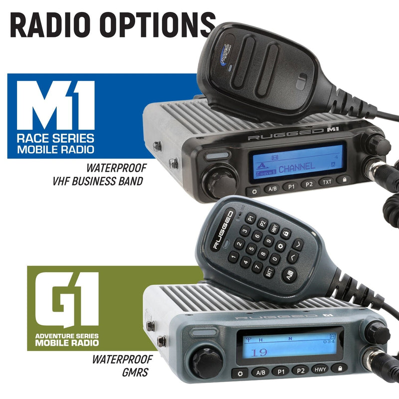 Load image into Gallery viewer, Rugged Radios STX STEREO Remote Head Complete Master Communication Kit with Intercom and 2-Way Radio
