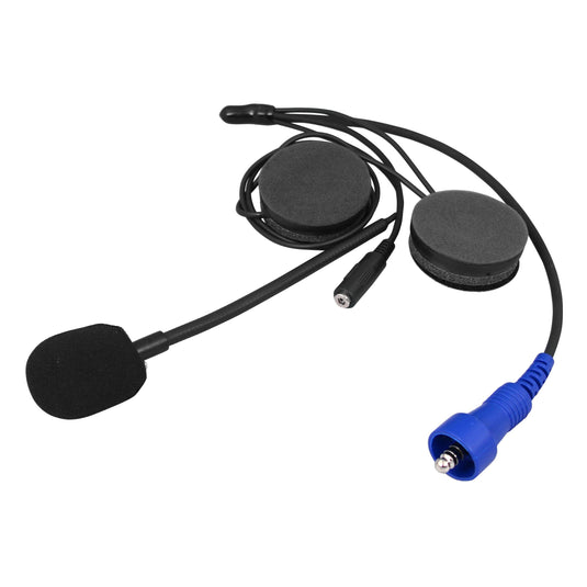 Rugged Radios MOTO MAX Complete Motorcycle Communication Kit with Heavy-Duty OFFROAD Cables