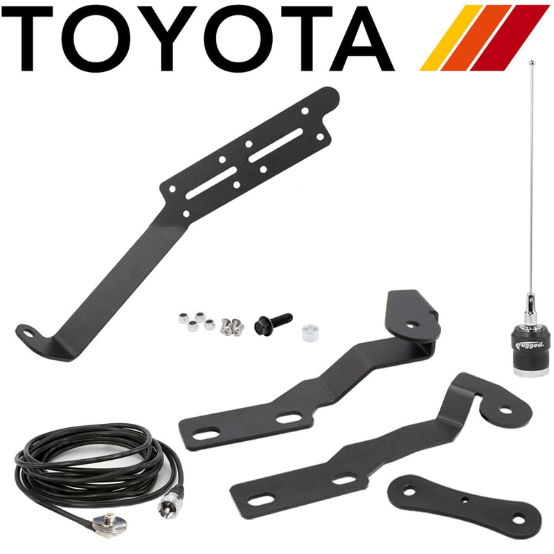 Load image into Gallery viewer, Rugged Radios Toyota Tacoma, 4Runner, Lexus Two-Way GMRS Mobile Radio Kit
