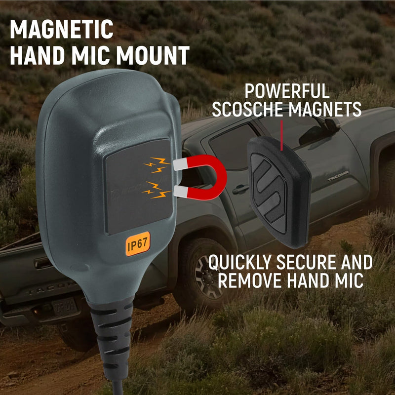 Load image into Gallery viewer, Rugged Radios Toyota Tacoma, 4Runner, Lexus Two-Way GMRS Mobile Radio Kit
