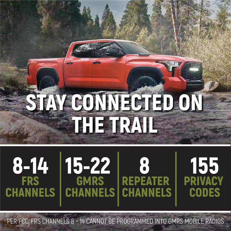 Load image into Gallery viewer, Rugged Radios Toyota Tundra Two-Way GMRS Mobile Radio Kit
