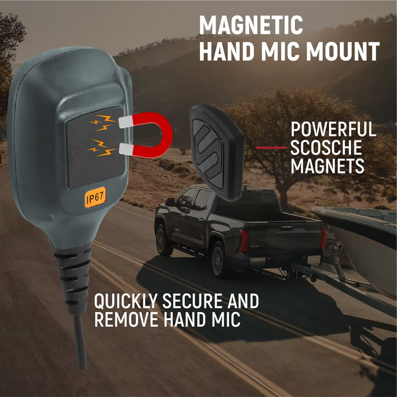 Load image into Gallery viewer, Rugged Radios Toyota Tundra Two-Way GMRS Mobile Radio Kit
