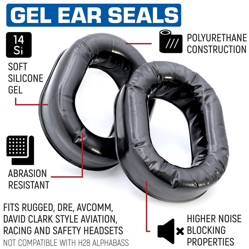 Load image into Gallery viewer, Rugged Radios Ultimate Comfort Gel Ear Seals for Headsets
