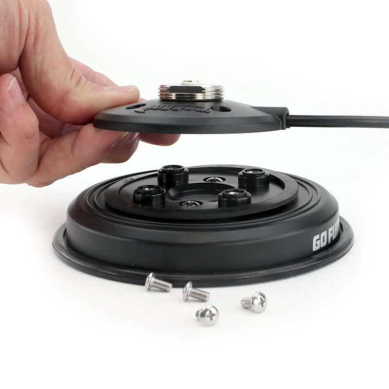 Load image into Gallery viewer, Rugged Radios UNI-MAG Universal NMO or Magnetic Antenna Mount

