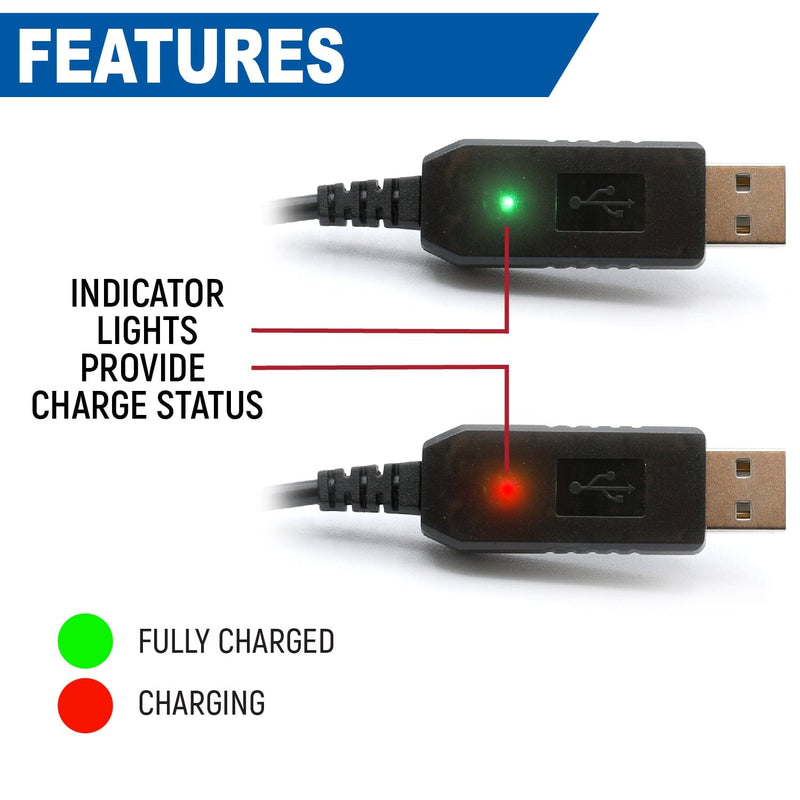 Load image into Gallery viewer, Rugged Radios USB Charging Cable for R1 - V3 - GMR2 and GMR2 PLUS Handheld Radios
