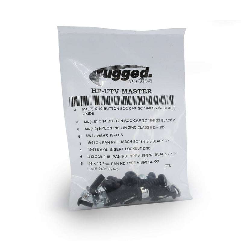 Load image into Gallery viewer, Rugged Radios UTV Kit Replacement Hardware Pack

