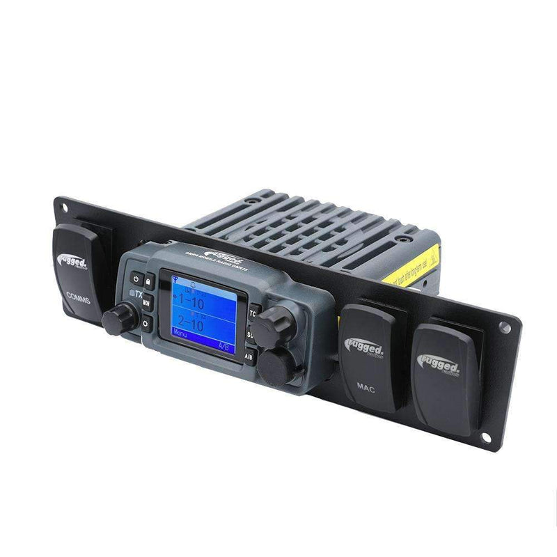 Load image into Gallery viewer, Rugged Radios Yamaha RMAX Mount for GMR25, ABM25 and RM-25WP Mobile Radio and Rocker Switches
