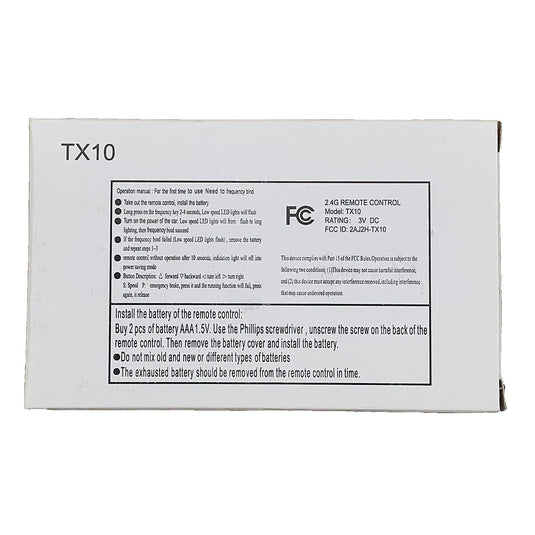 12V Four-Sided Socket Kids Powered Ride-On Car with 2.4G Bluetooth Remote Control