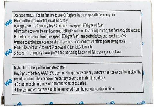 12V Kids Ride-On Car with 2.4G Bluetooth Remote Control and Receiver Kit