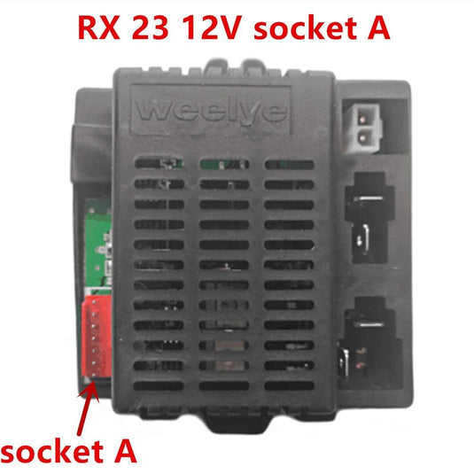 12V Kids Ride-On Toy with 2.4G Bluetooth Remote Control and Receiver