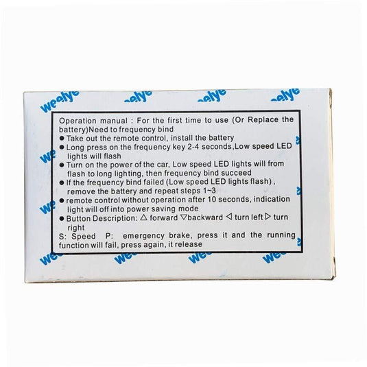 12V Kid Ride-On Car with 2.4G Bluetooth Remote Control and Receiver