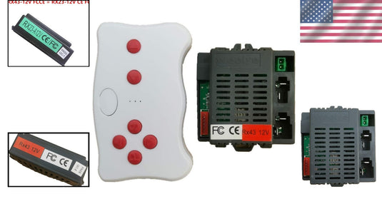 Kids 12V Electric Car Controller Kit with Bluetooth Remote Accessory for RX23/RX43